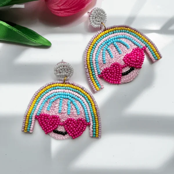 Hola Preety Girl Handmade Beaded Earrings
