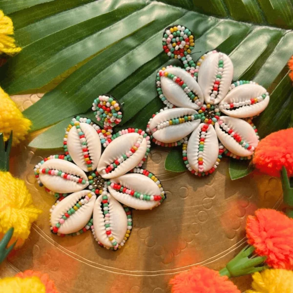 Mridula Handmade Beaded Earrings