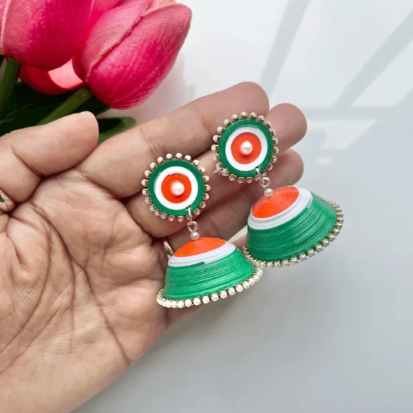 Rang De Jhumke - Tri - colour
