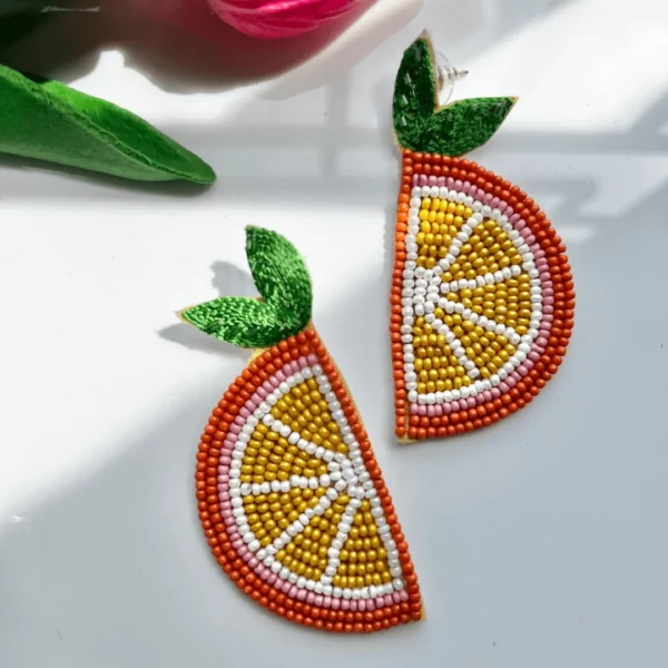 Santra Handmade Beaded Earrings