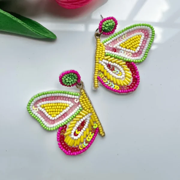Titli Handmade Beaded Earrings