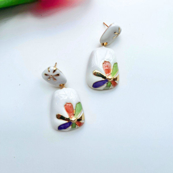 Dewdrop Charm Drop Earrings